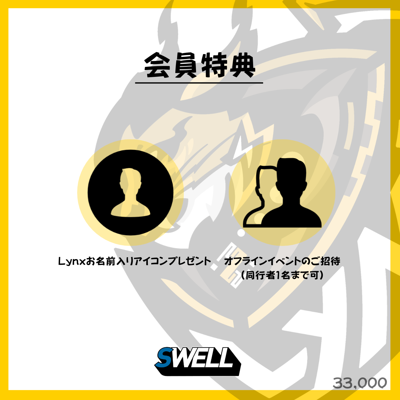 BCS Lynx アソシエイトパートナー 33,000円