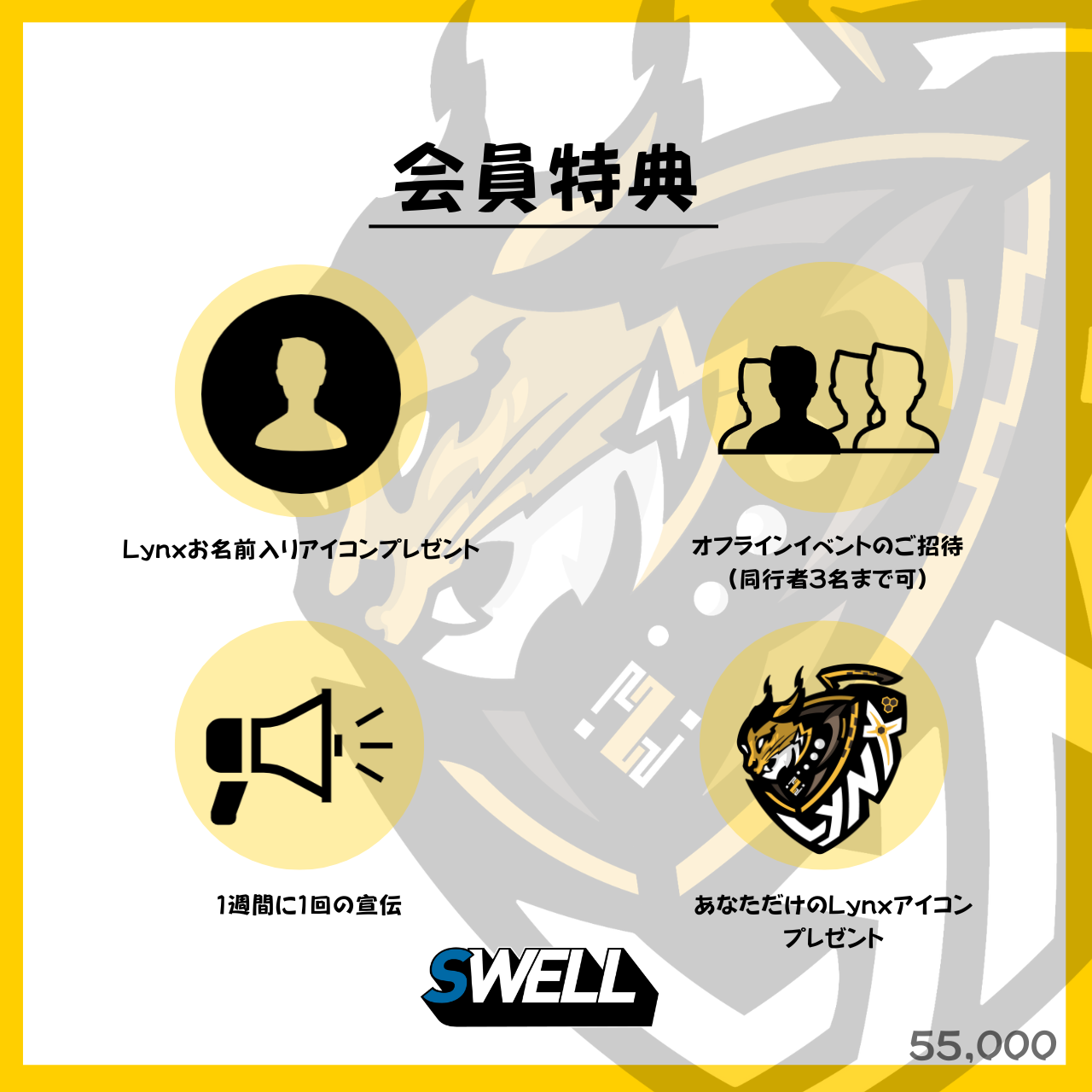BCS Lynx アソシエイトパートナー 55,000円