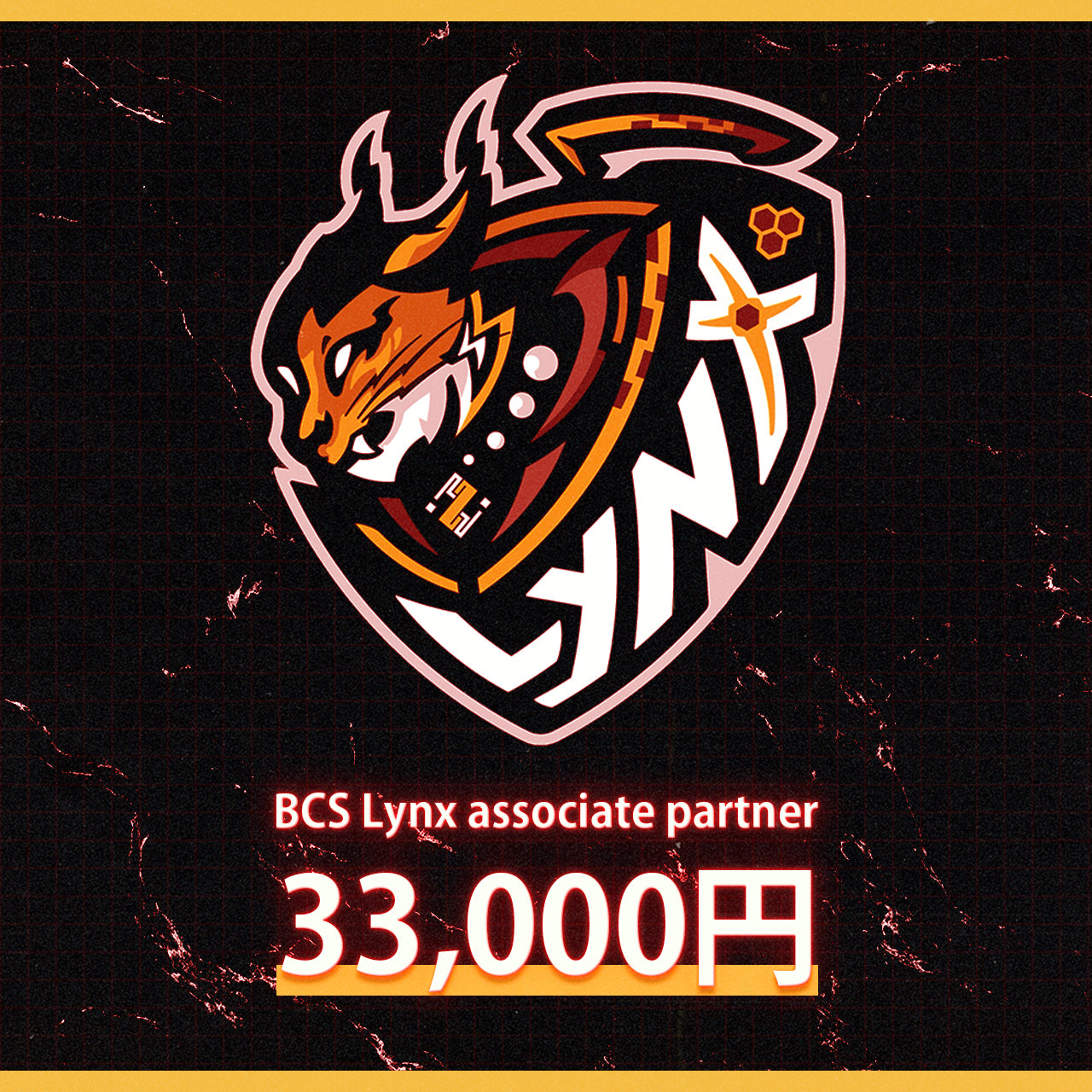 BCS Lynx アソシエイトパートナー 33,000円